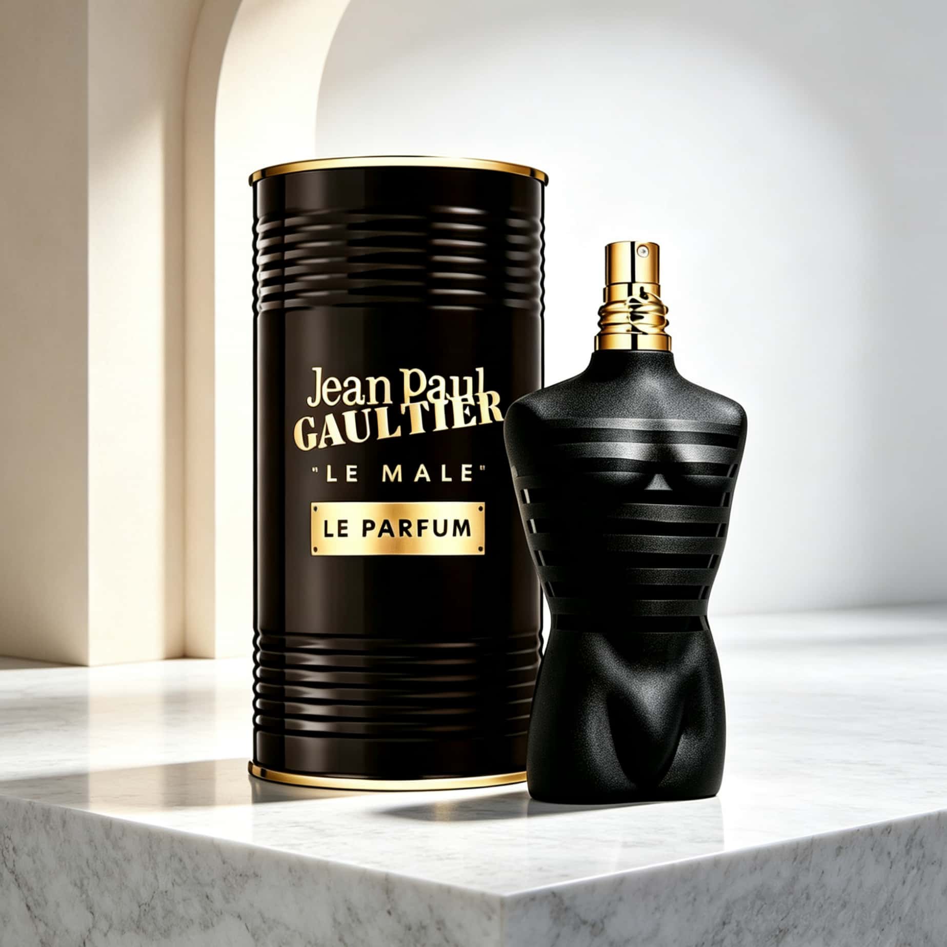 Perfume Fragrance Jean Paul Gaultier Le Male - 1. ジャン・ポール・ゴルティエ ル・マール ル・パルファム オードパルファム 長時間持続するウッディ・オリエンタル系の香りのスプレー、男性らしい香りのユニセックス香水