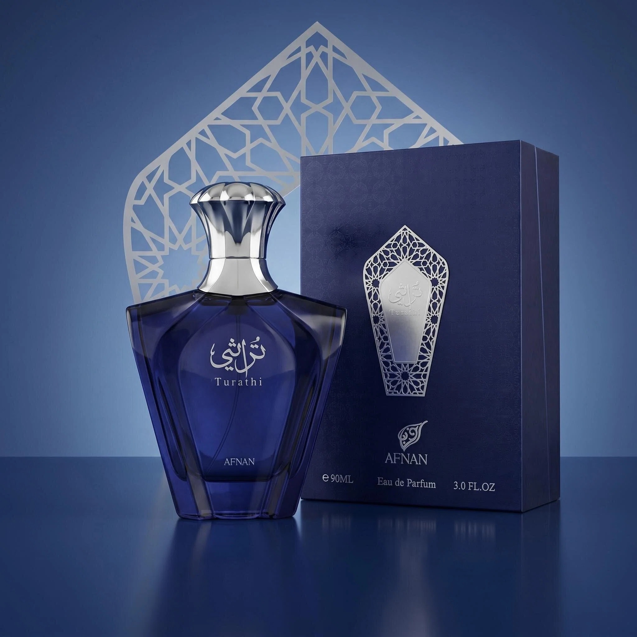 Perfume Alcohol Fragrance - アフナン・トゥラティ・ブルー パルファム フォーメン 90ml オードパルファム ロングラスティング