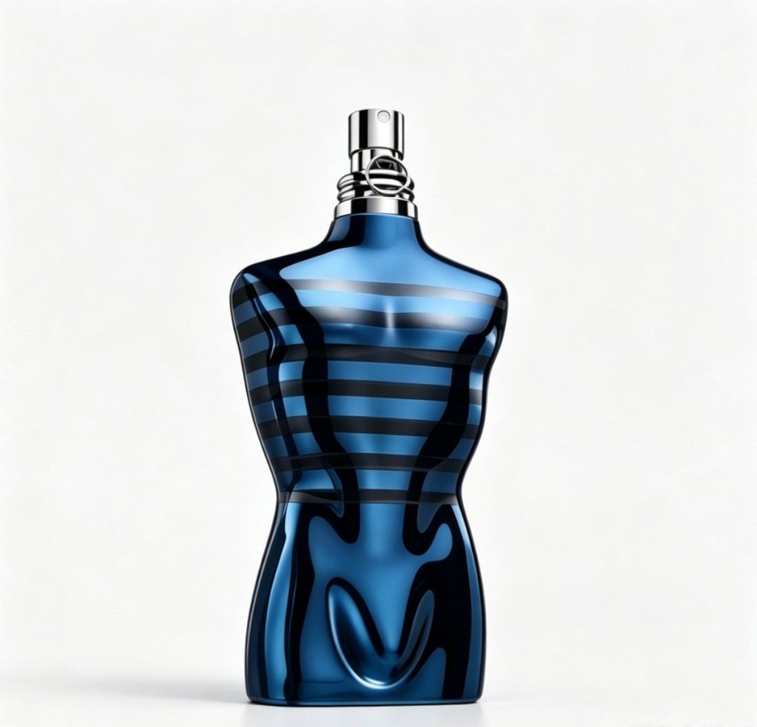 Perfume Fragrance Jean Paul Gaultier Le Male - ジャン・ポール・ゴルティエ ル・マール イン・ブルー クラシック タケン 香水スプレー、120ml。