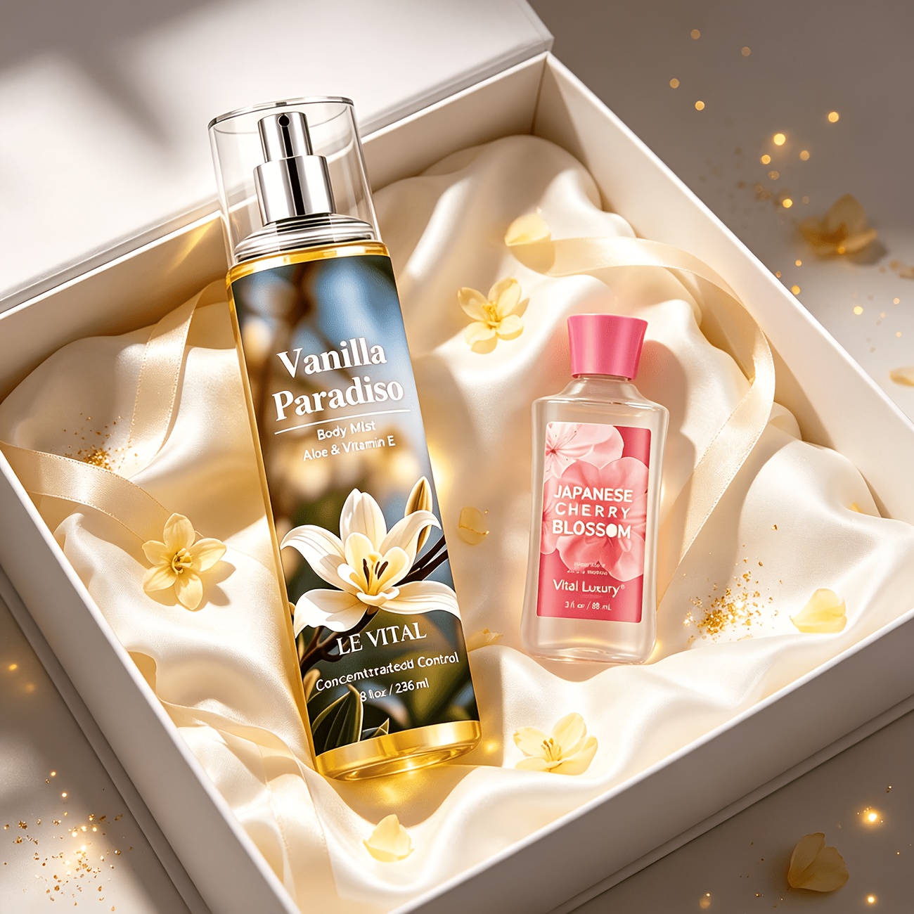 8種類の花の香りの香水とボディミルク。 新鮮で上品、そして高 - Perfume Fragrance Families のレビューと価格