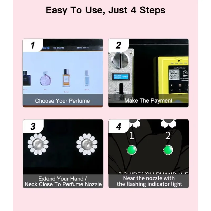 FL 大セール！セルフサービス式香水スプレー自動販売機。壁掛 - Perfume Fragrance Sale のレビューと価格