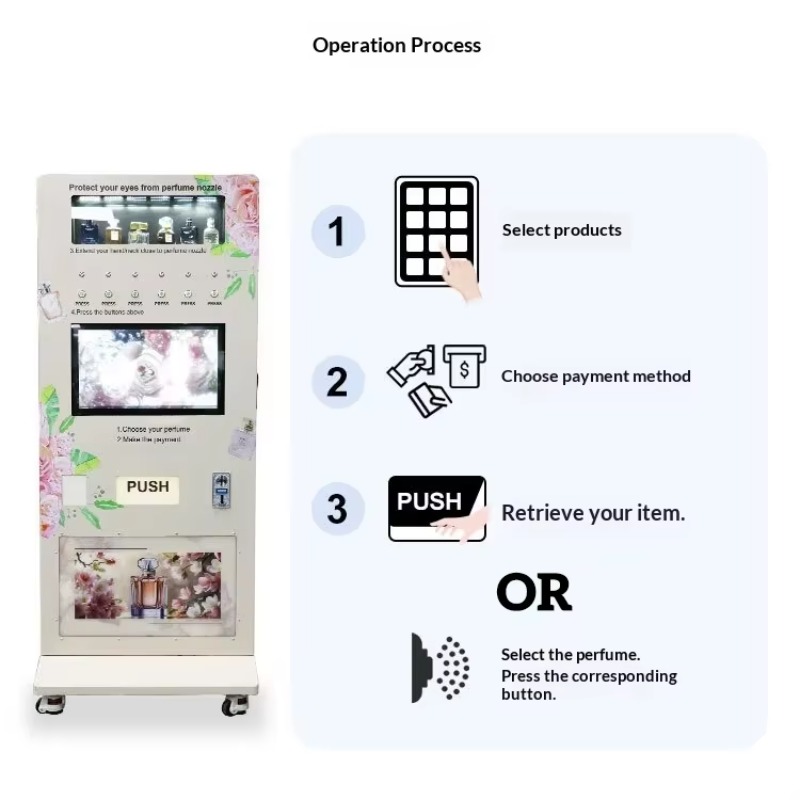 香水テスター自動販売機 スマートフレグランスサンプリングキオ - Perfume Fragrance Sale のレビューと価格