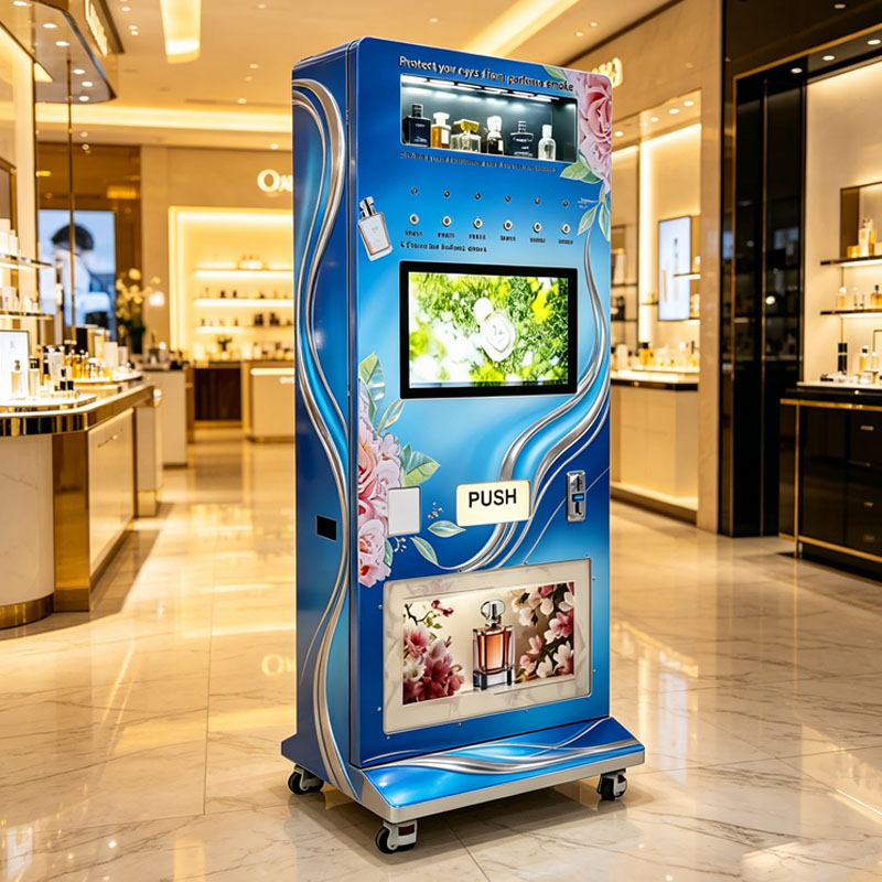 セルフサービス香水販売キオスク（スプレーサンプル機能付き、フ - Perfume Fragrance Sale のレビューと価格