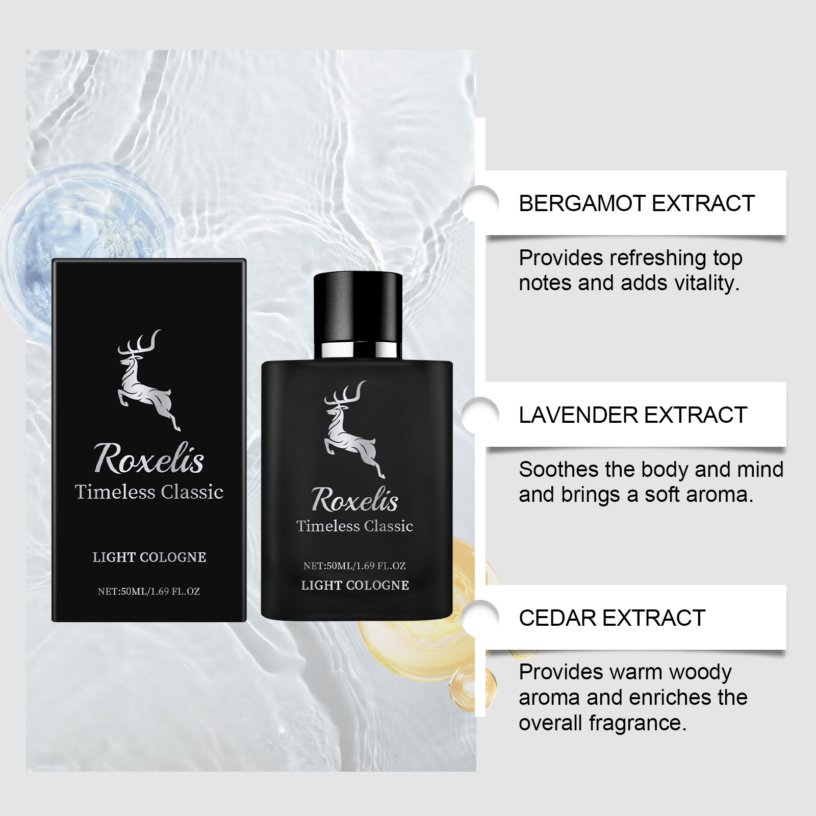 チャーム クラシック コロン（男性用）オーデトワレ。あなたの - Perfume Alcohol Fragrance のレビューと価格