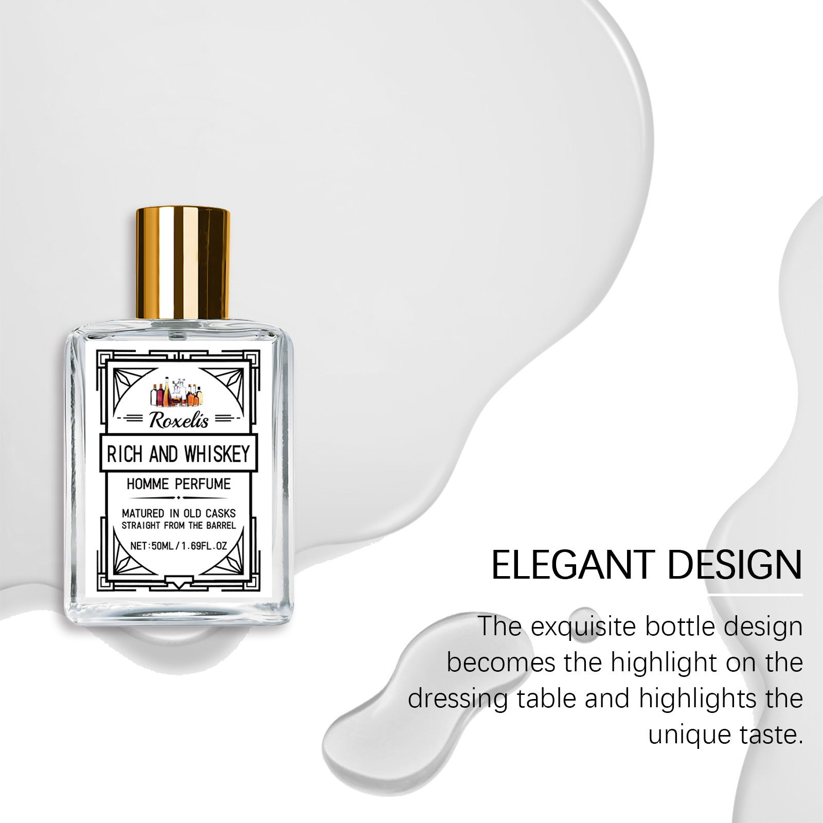 ロクセリス 50ml チャーム ウイスキー メンズ香水 グル - Perfume Alcohol Fragrance のレビューと価格