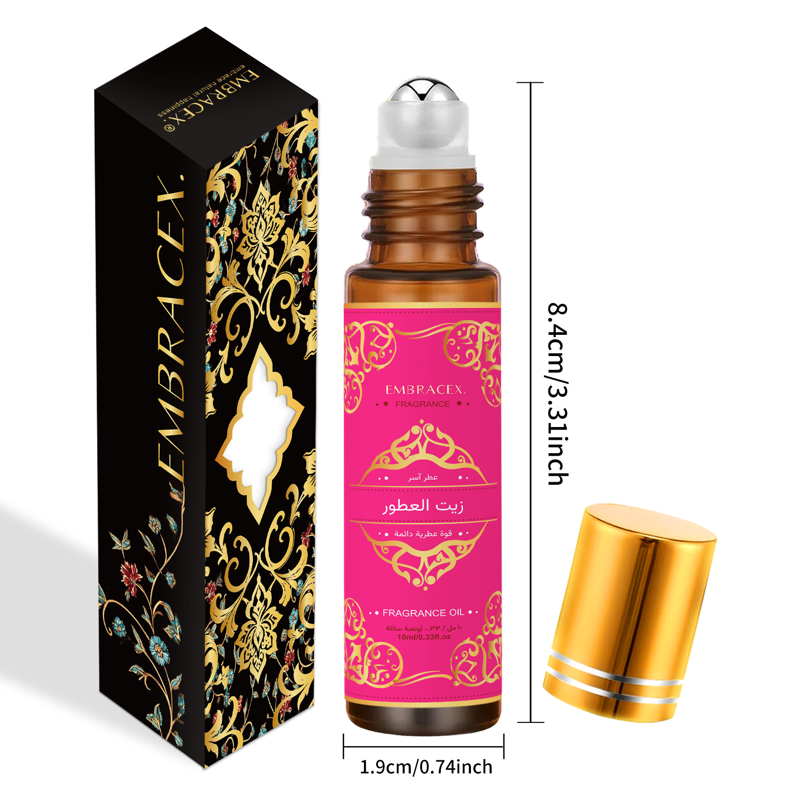 8個/1個 10ml ローラーフレグランスオイル イード・ア - Perfume Fragrance Oil のレビューと価格