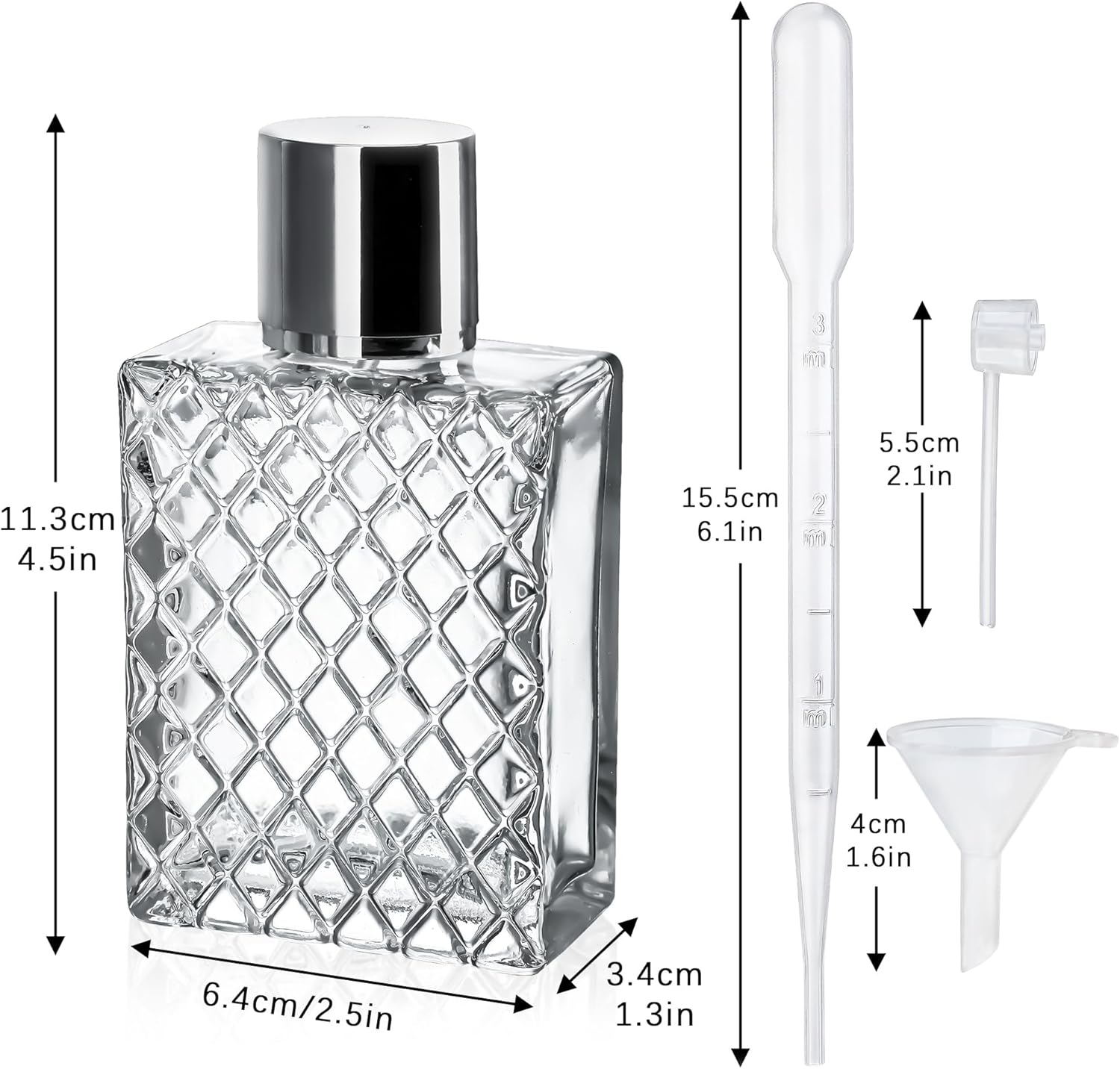 1Pc100ml 香水ボトルヴィンテージファインミスト香水旅 - Perfume Fragrance World Aromatix X Xandal 100Ml Unisex のレビューと価格